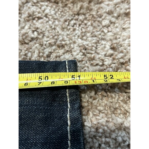 BKE Jeans Mens 44x38 Blue Denim Seth Boot Cut High Rise Buckle - Distressed - Picture 8 of 12